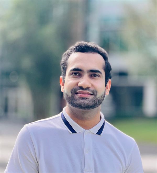 Portrait of Muhammad Shahbaz